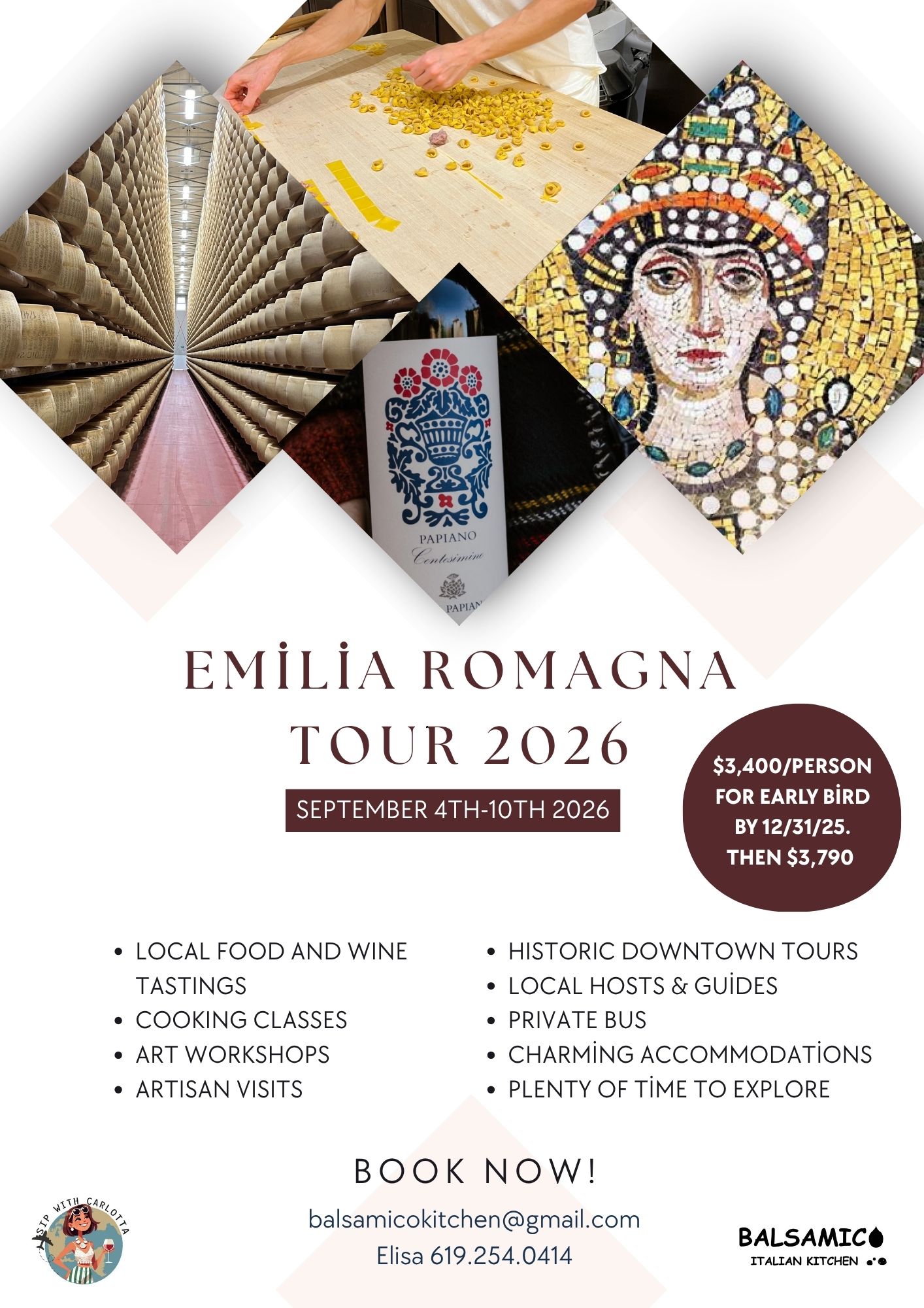 Emilia Romagna Wine Tour: taste, discover and enjoy Italy’s flavors!