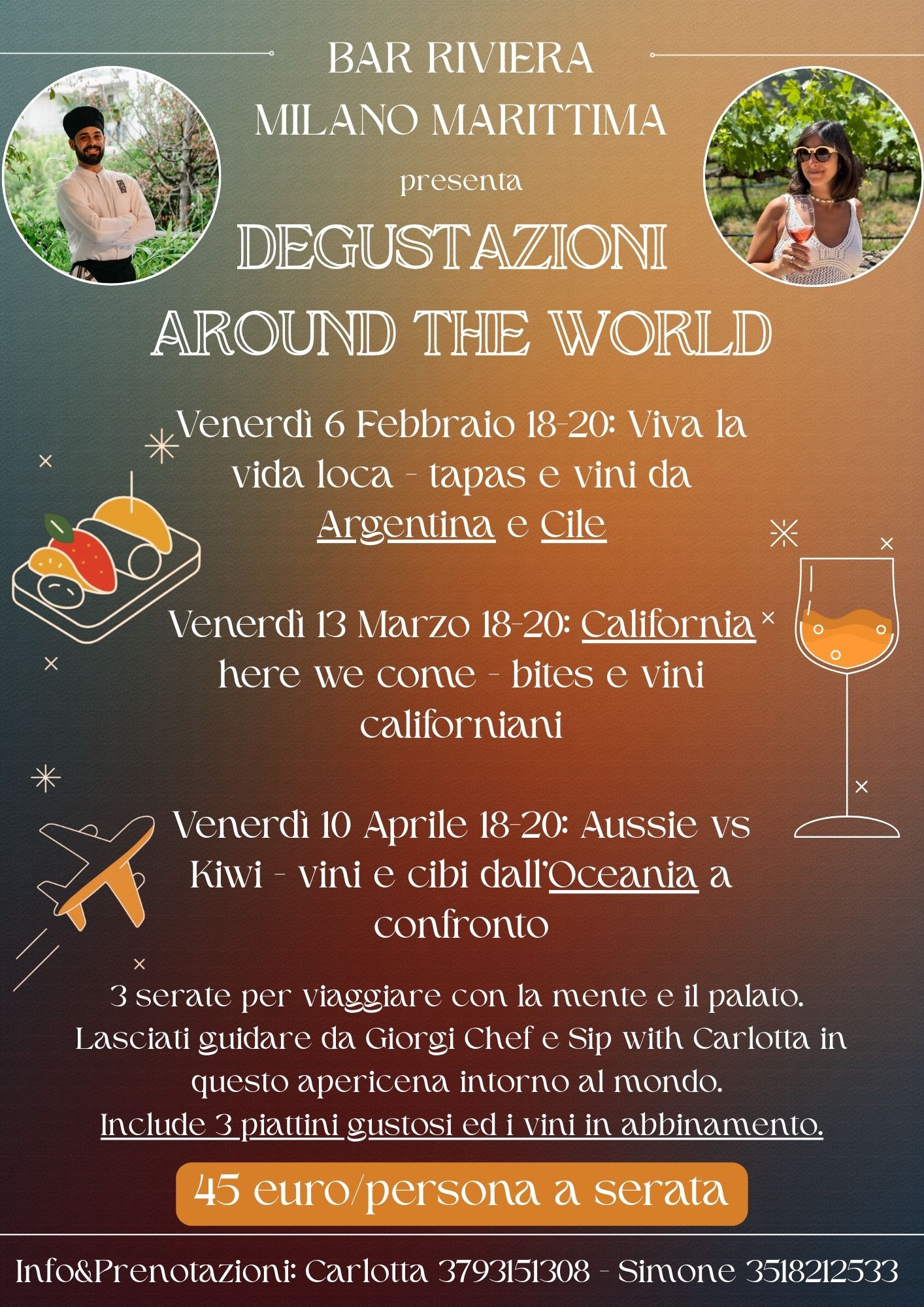 Degustazioni around the world